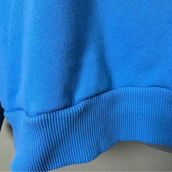 Blue Strawberry Shortcake Sweatshirt Crewneck Relaxed Cozy Fit - Picture 6 of 9